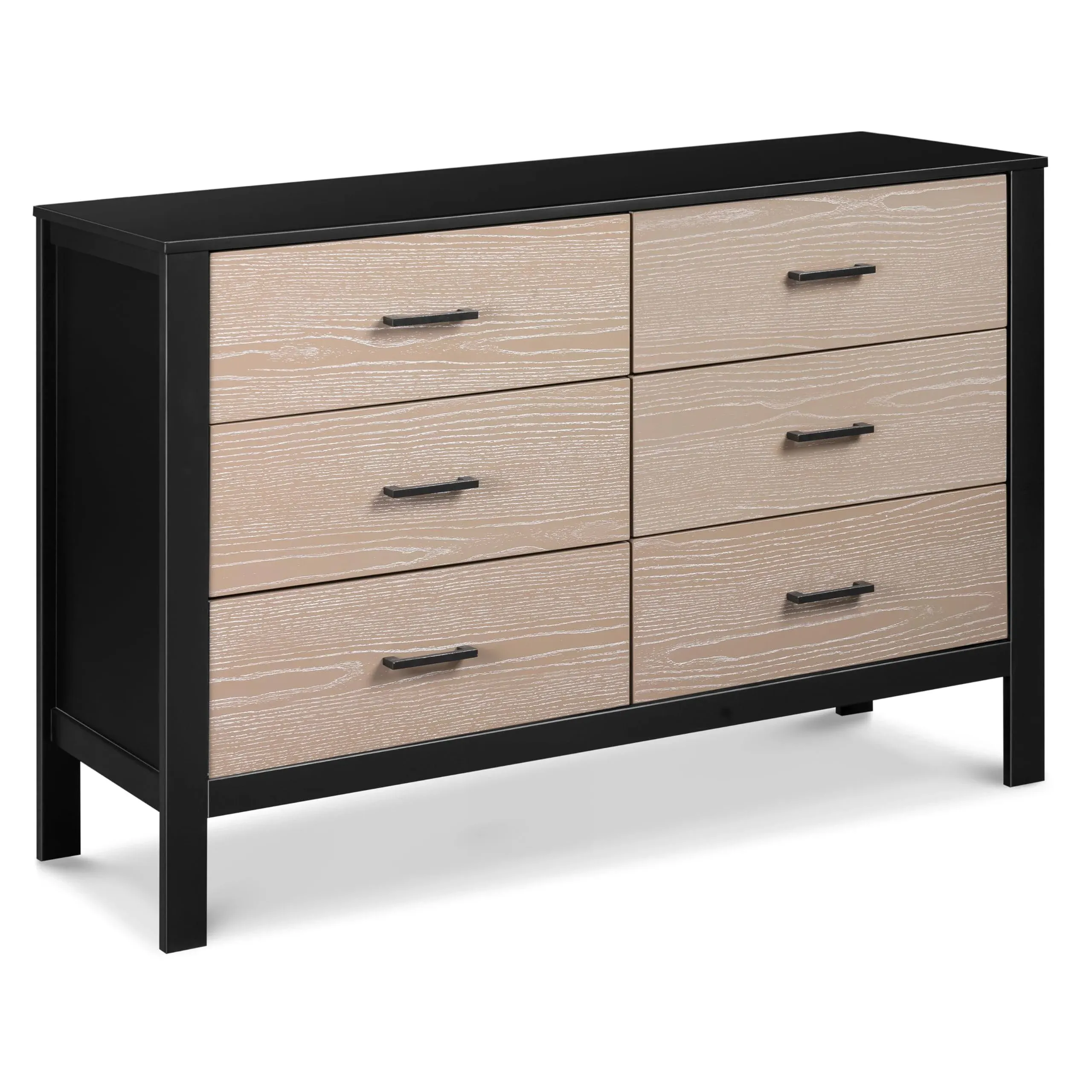 Carter's by DaVinci Radley 6-Drawer Dresser, Ebony/Coastwood