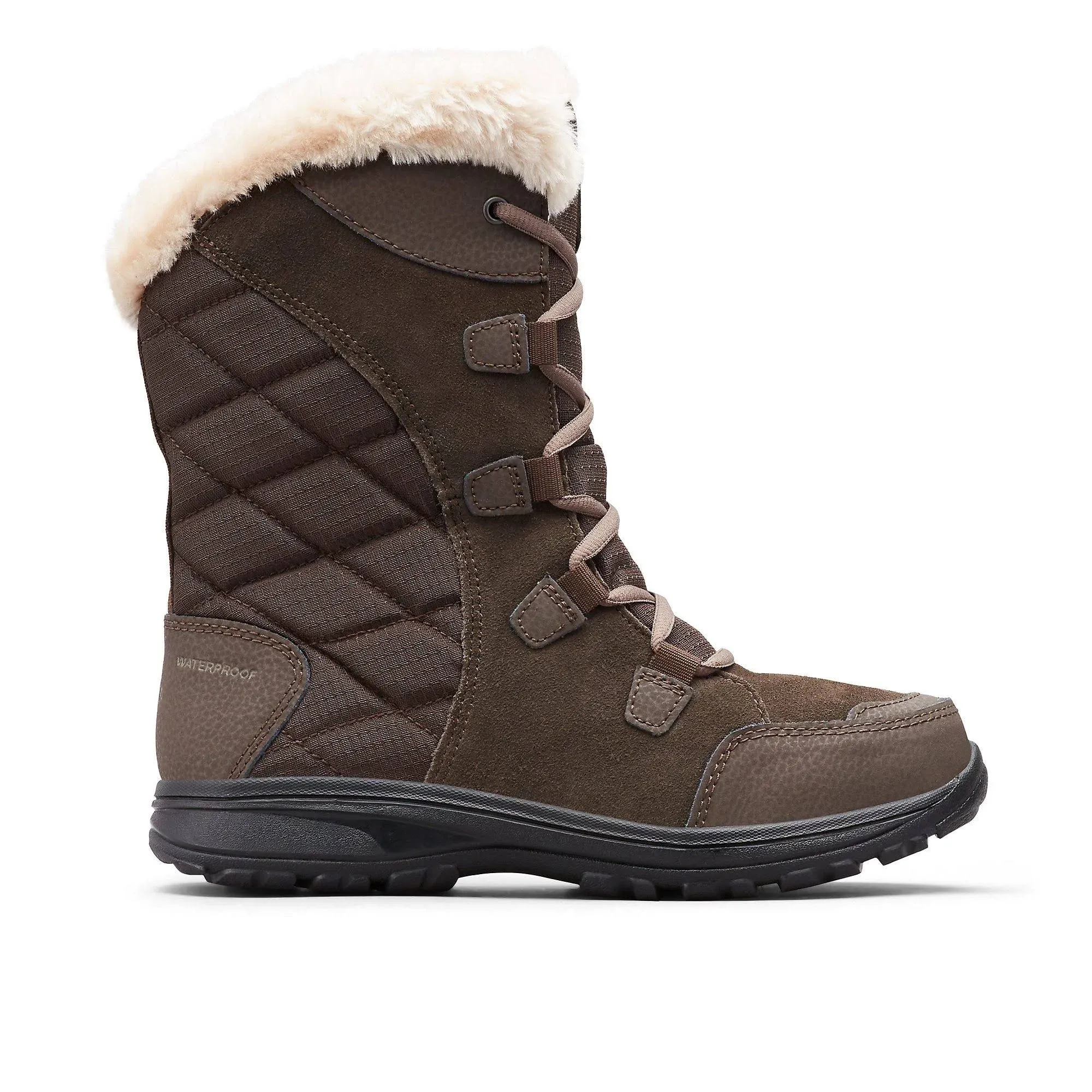 Columbia Women's Ice Maiden II Insulated Snow Boot, Brown, 9.5