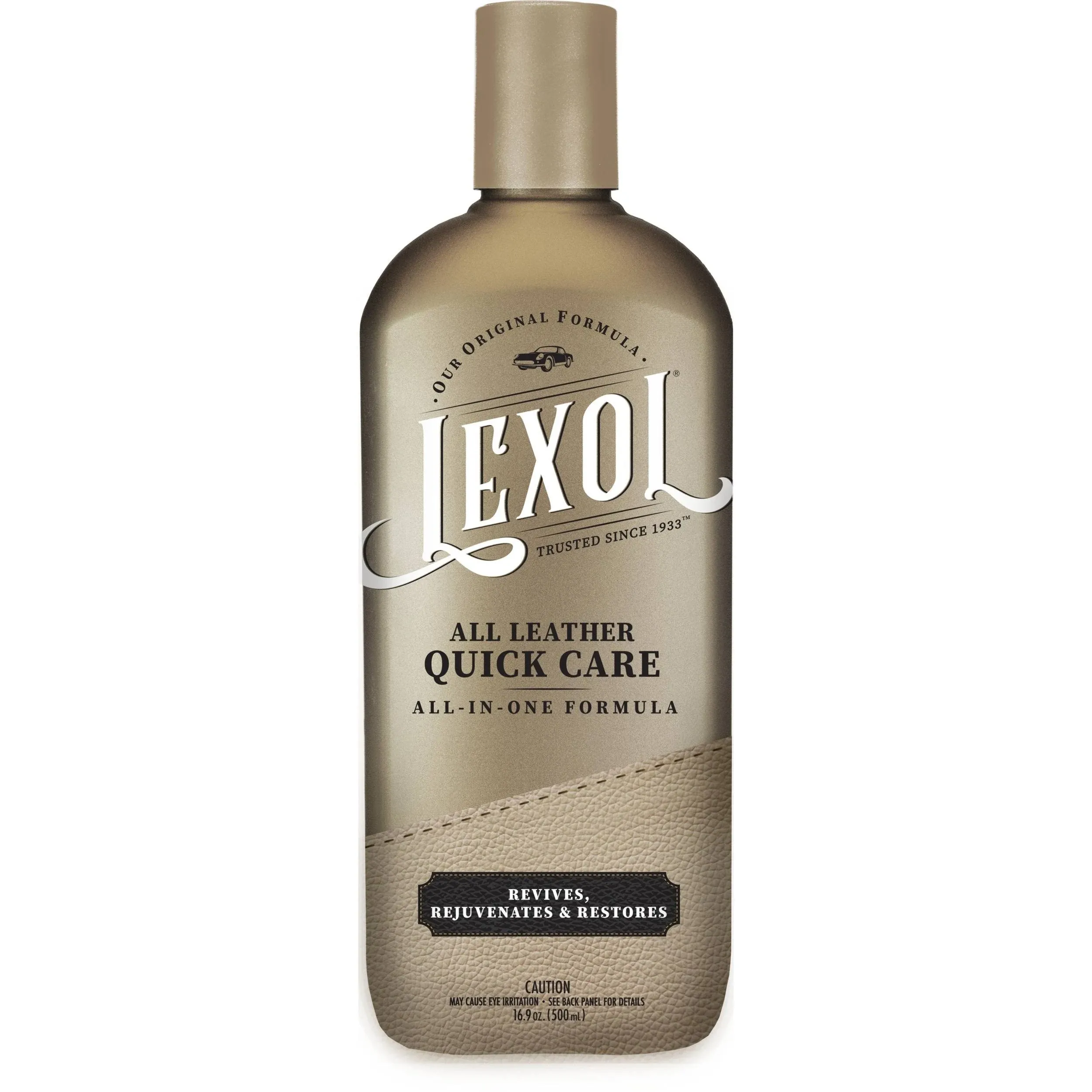 Lexol All Leather Care Fast Acting All-in-One Formula, Use on Furniture, Car Interior, Shoes, Handbags, Black, 4.22 Fl Oz (Pack of 4)