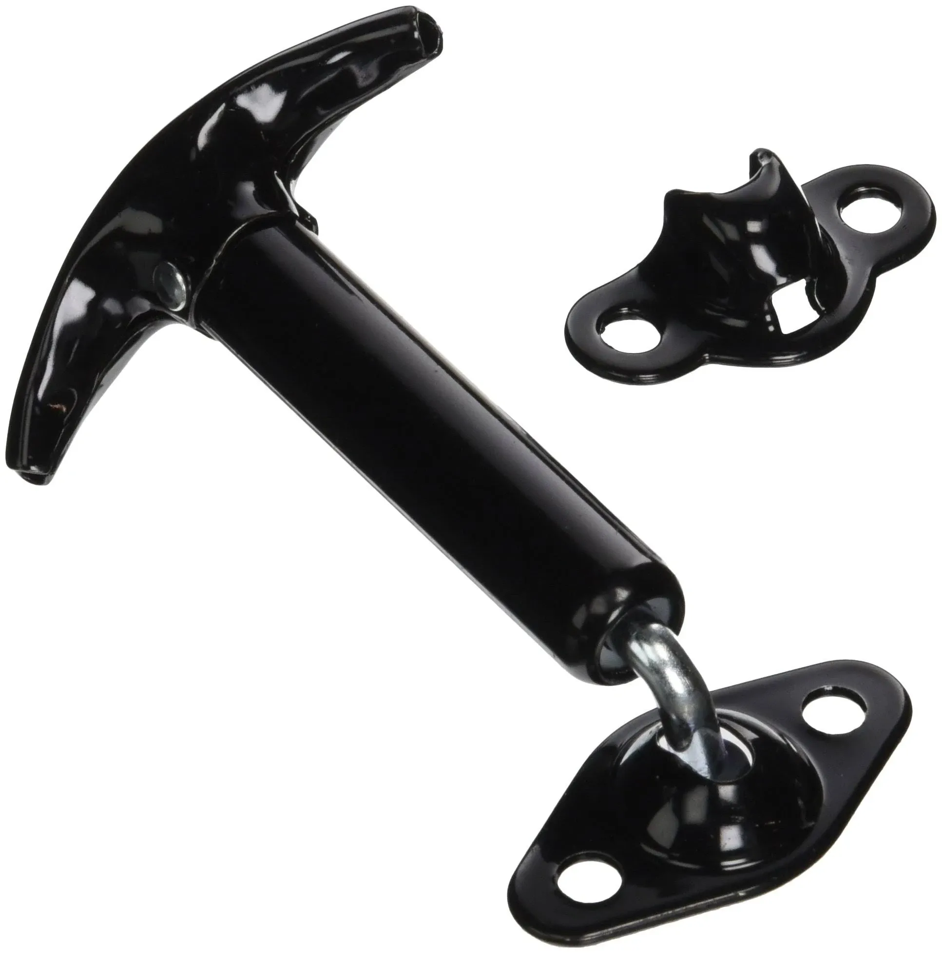 Buyers Products WJ96WCB Truck and Trailer Rubber Hood Latch , Black