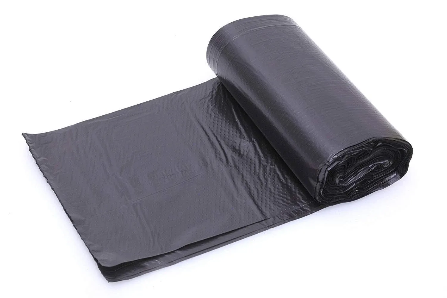 1.2-1.5 Gallon/180pcs Small Wastebasket Trash Bags Black Garbage Bag,Thin Material, Bedroom Office Trash Can Liners