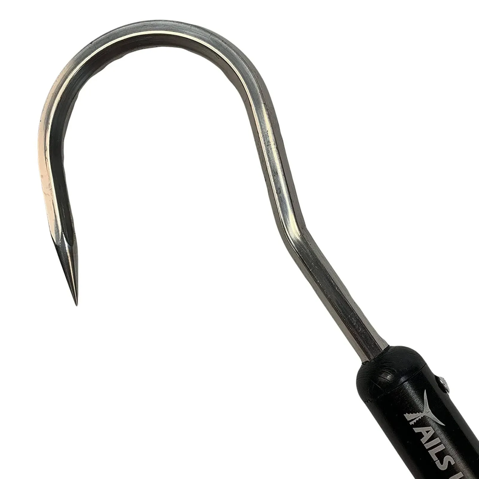 Tools-Fishing Gaff | Ergonomic Grip | 2 Non-Slip Grip EVA Foam Handle | Sharp Gaffhook | Comfortable Retention Strap | 3" Stainless Steel Hook | 48'' Marine Grade Aluminium