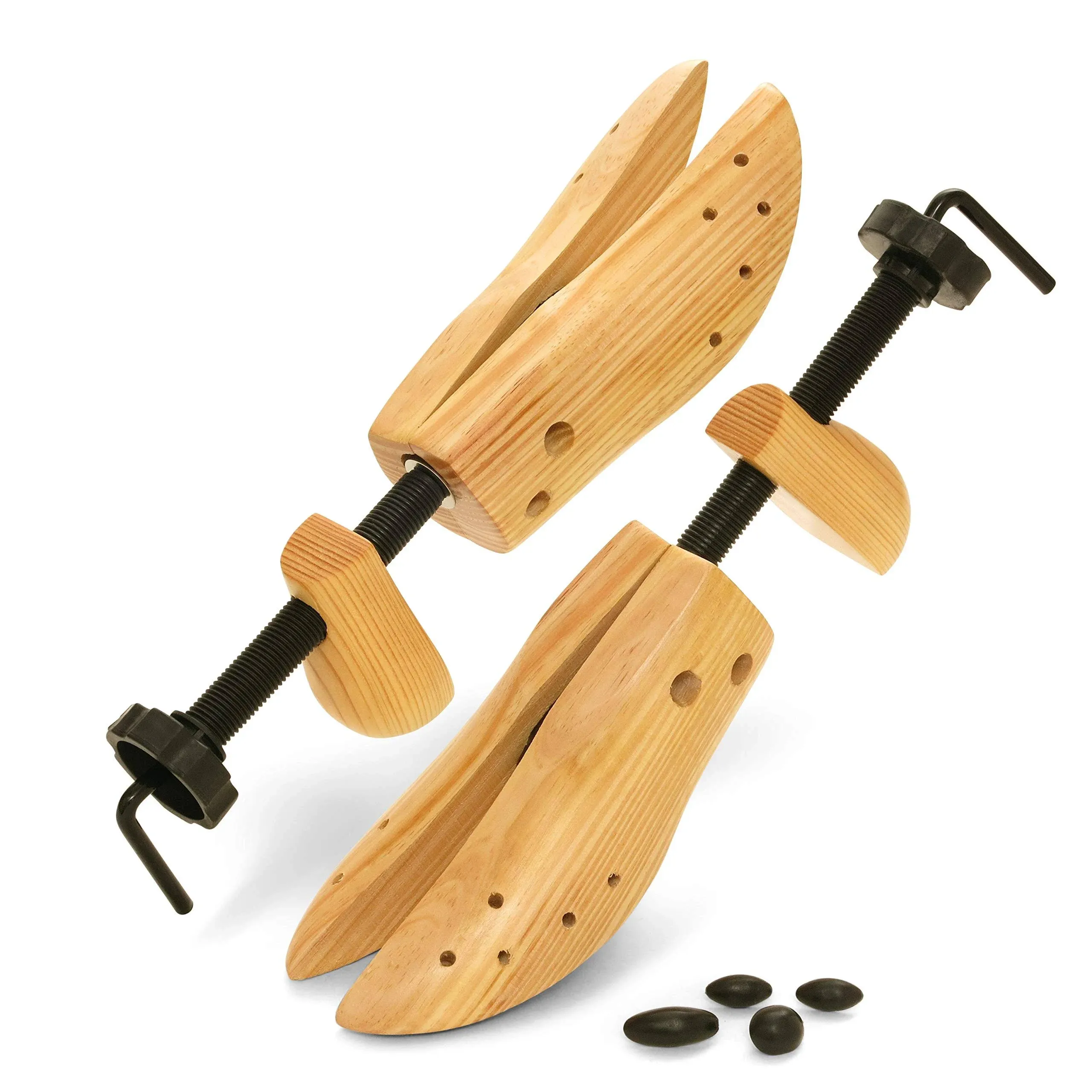 Shoe Stretcher Women and Men&#039;s Shoe Widener - Wooden Expander for Wide Feet, ...