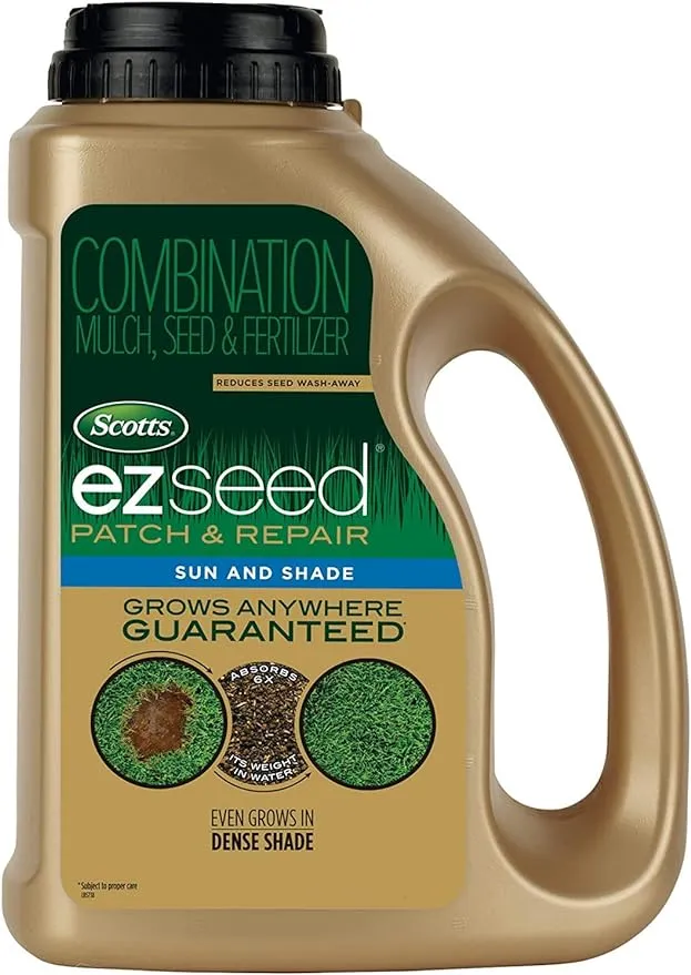 3.75 lb. EZ Seed Patch & Repair Sun and Shade Mulch, Grass Seed and Fertilizer Combination