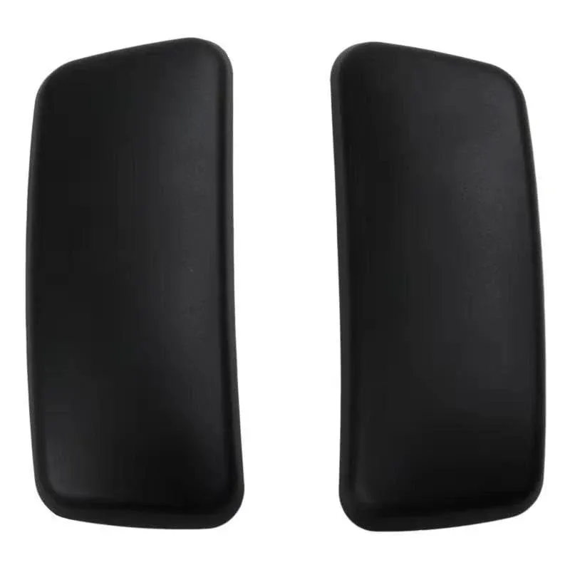 M-One New Arm Pads Caps Replacement for Haworth Zody Office Chair 1 Pair Black/Gray (Black)