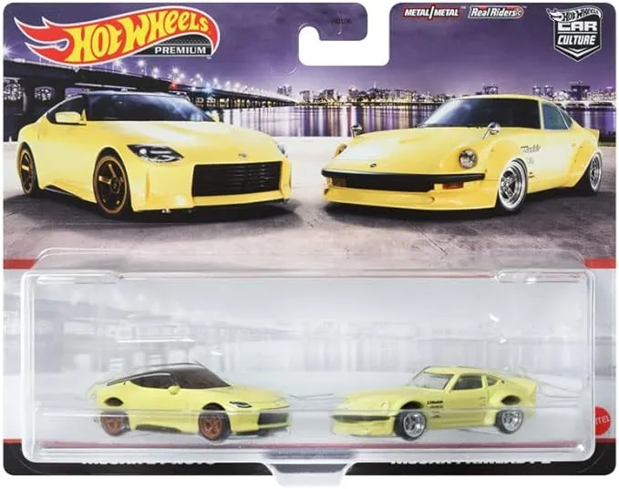 Hot Wheels Premium Car Culture 2-Pack Nissan Z Proto and Nissan Fairlady Z 