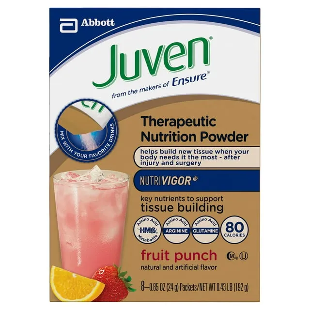 Juven Fruit Punch 8-.85oz pks