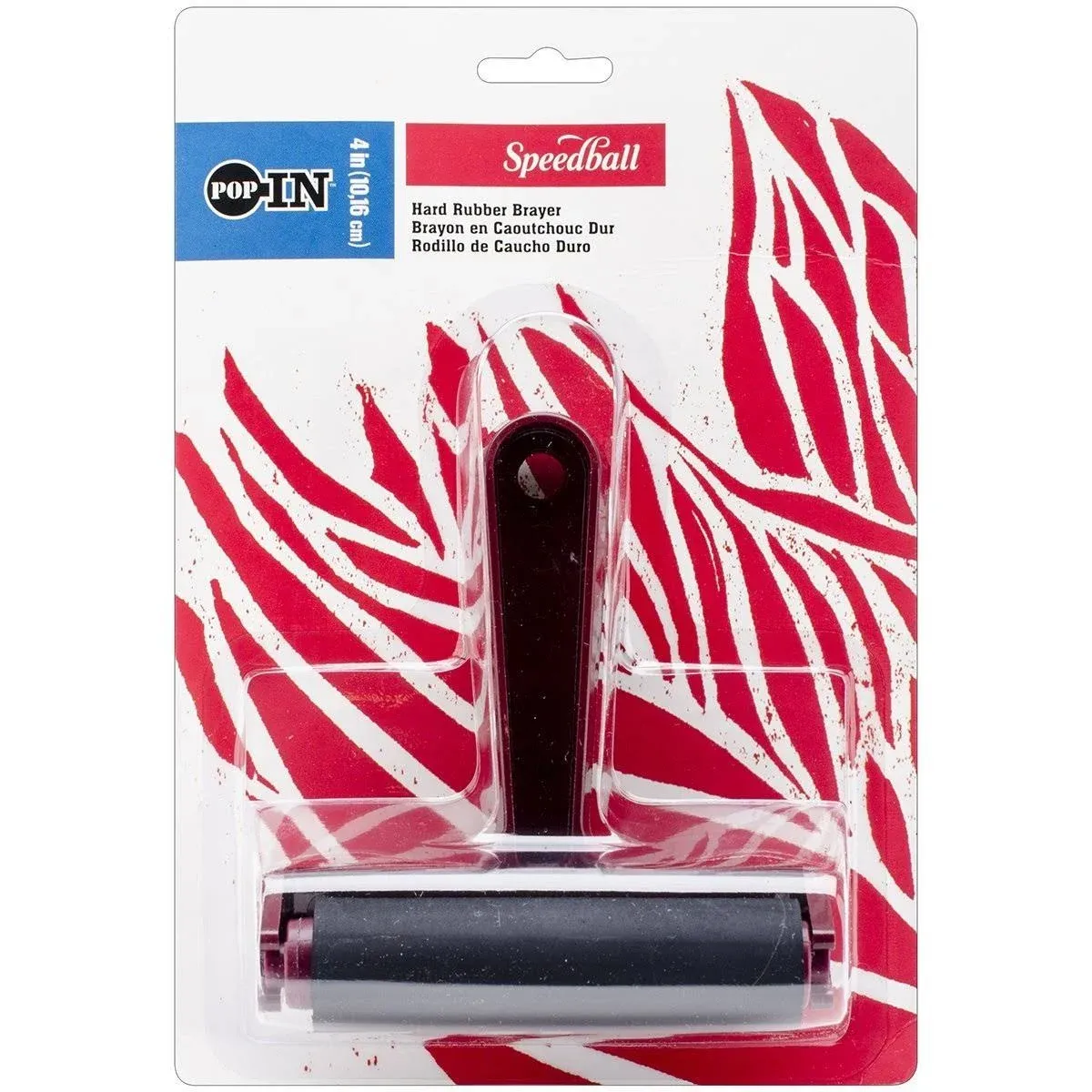 Speedball : Pop-In : Soft Rubber Roller / Brayer : 4in