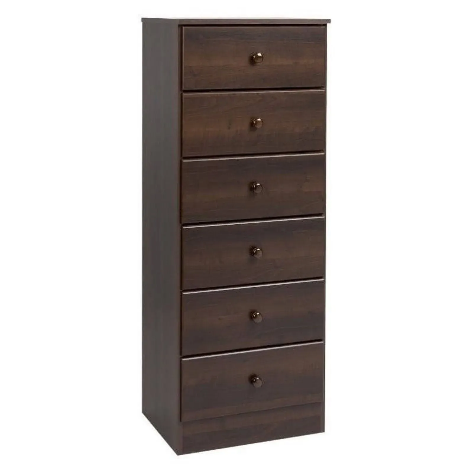 Bowery Hill 6 Drawer Lingerie Chest in Espresso