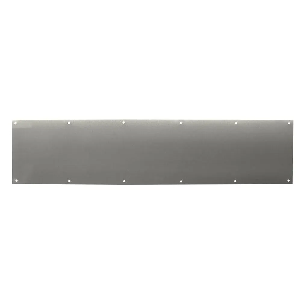 8 In. X 34 In., Stainless Steel, Door Kick Plate