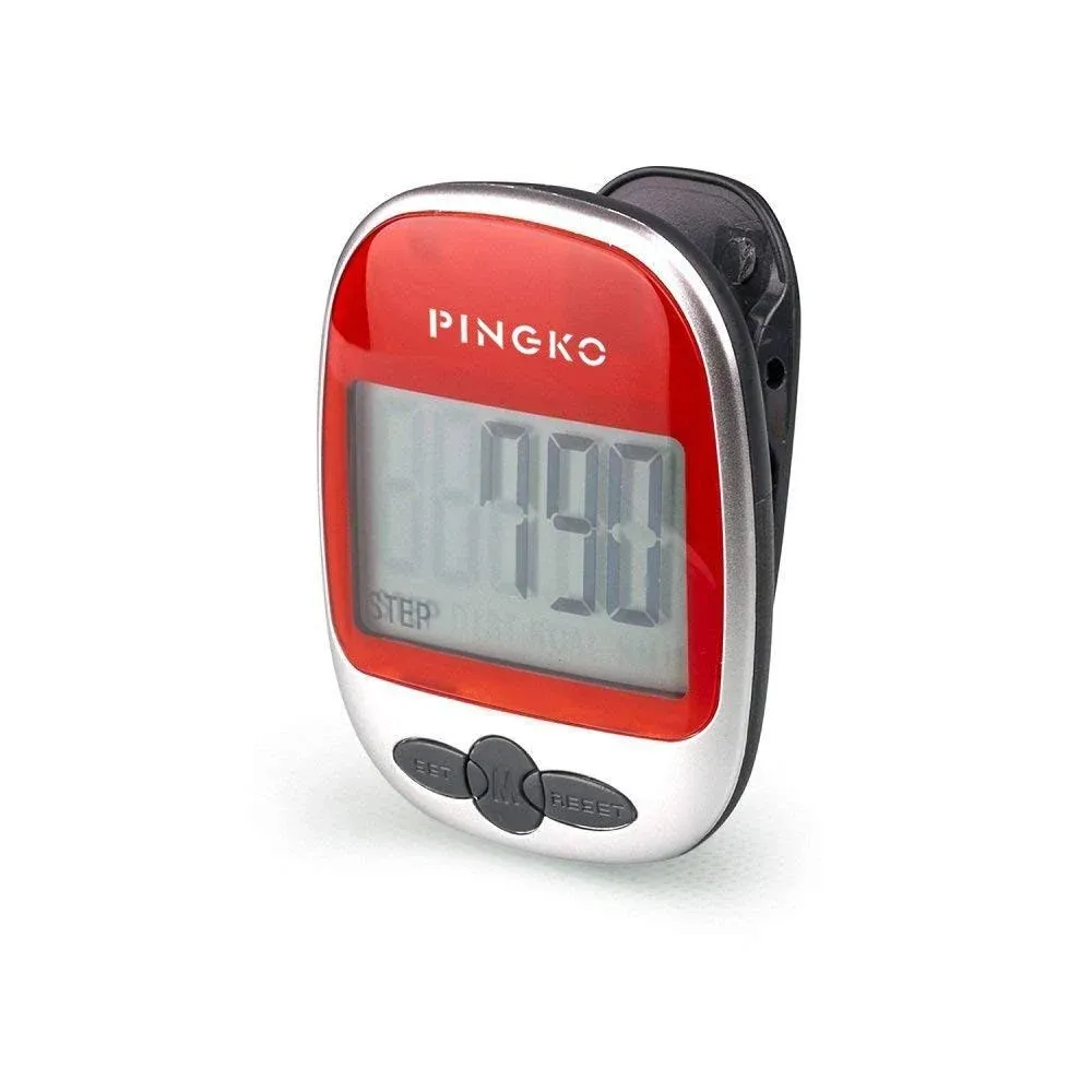 PINGKO Outdoor Multi-Function Portable Sport Pedometer Step/Distance/Calories/Counter