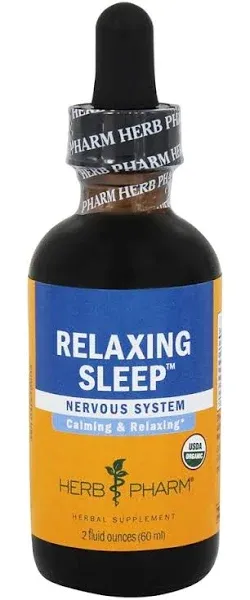 Herb Pharm Relaxing Sleep Herbal Formula with Valerian Extract - 1 Ounce