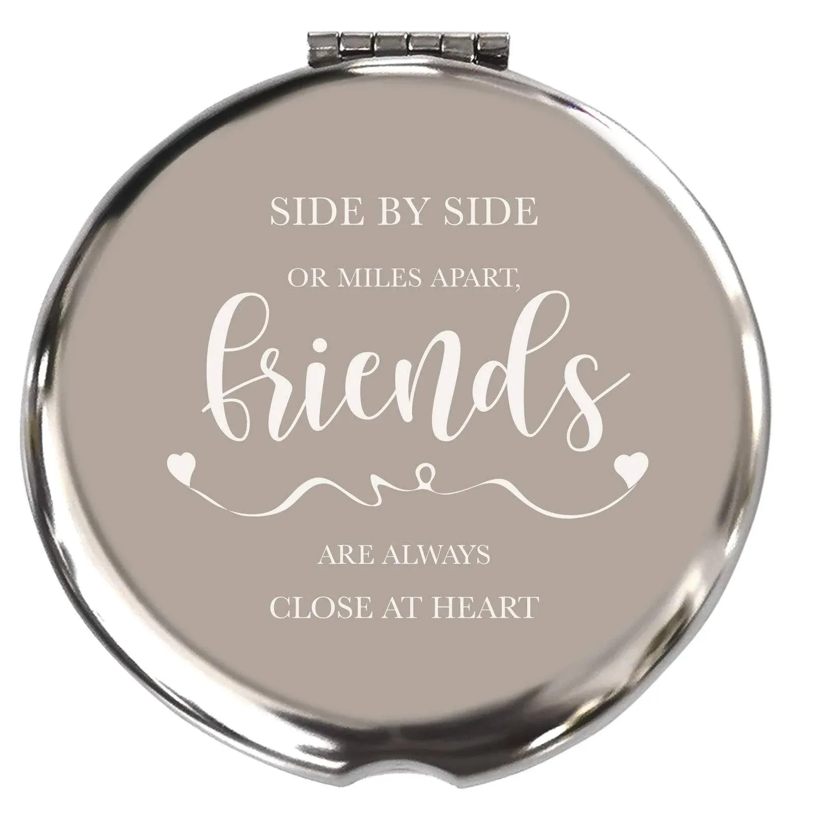 Side by Side or Miles Apart Friends Gifts - Best Friend Long Distance Friendship ...