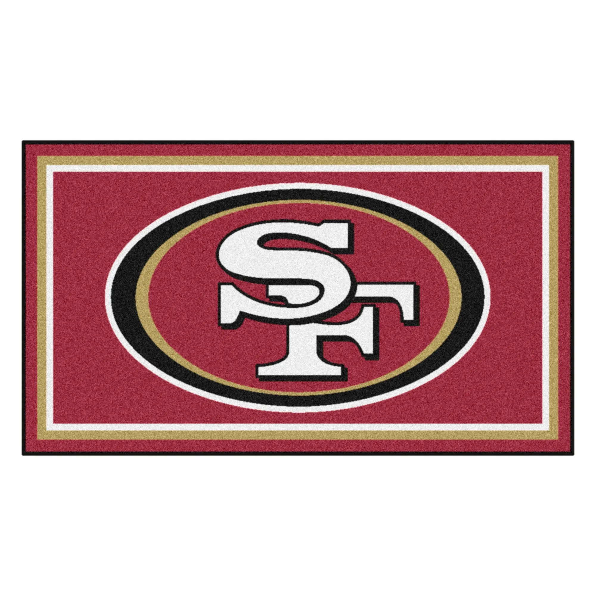 San Francisco 49ers 3'x5' Plush Rug