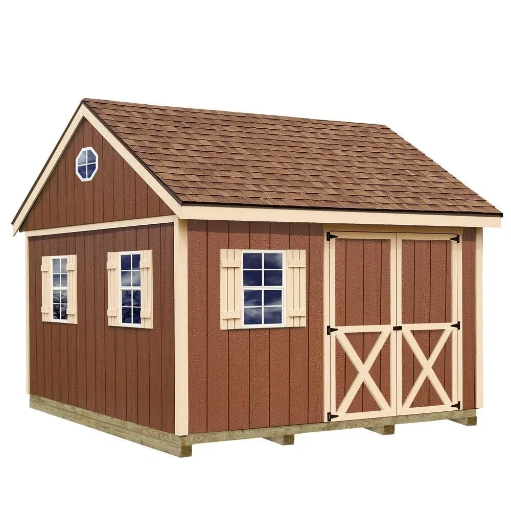 Best Barns Mansfield 12 x 12 Wood Shed Kit