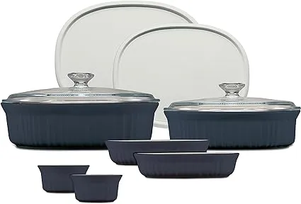 Corningware 10-Piece Cranberry Bakeware Set