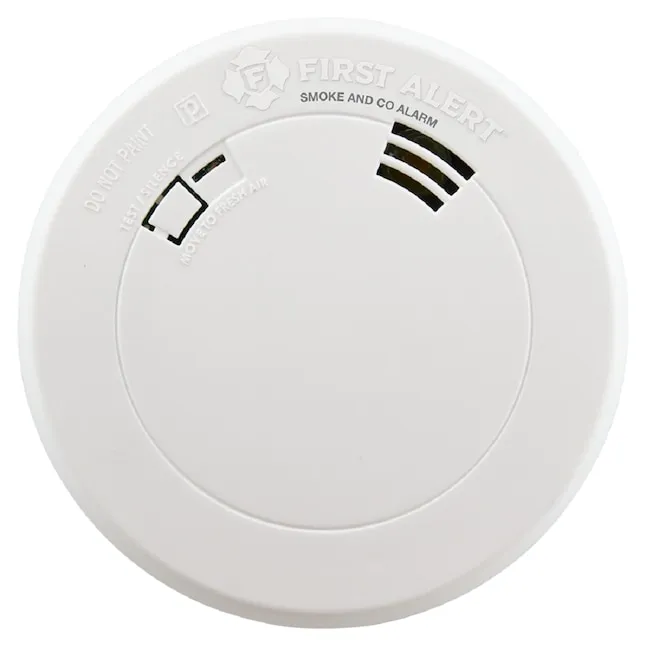 First Alert BRK PRC710 Smoke and Carbon Monoxide Alarm with Built-In 10-Year Battery , White