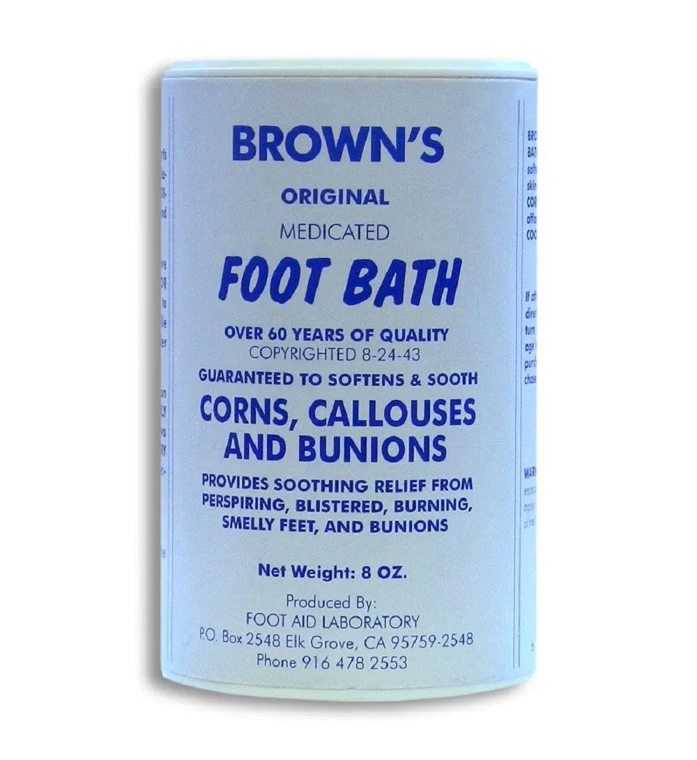 Brown's Original Medicated Foot Bath