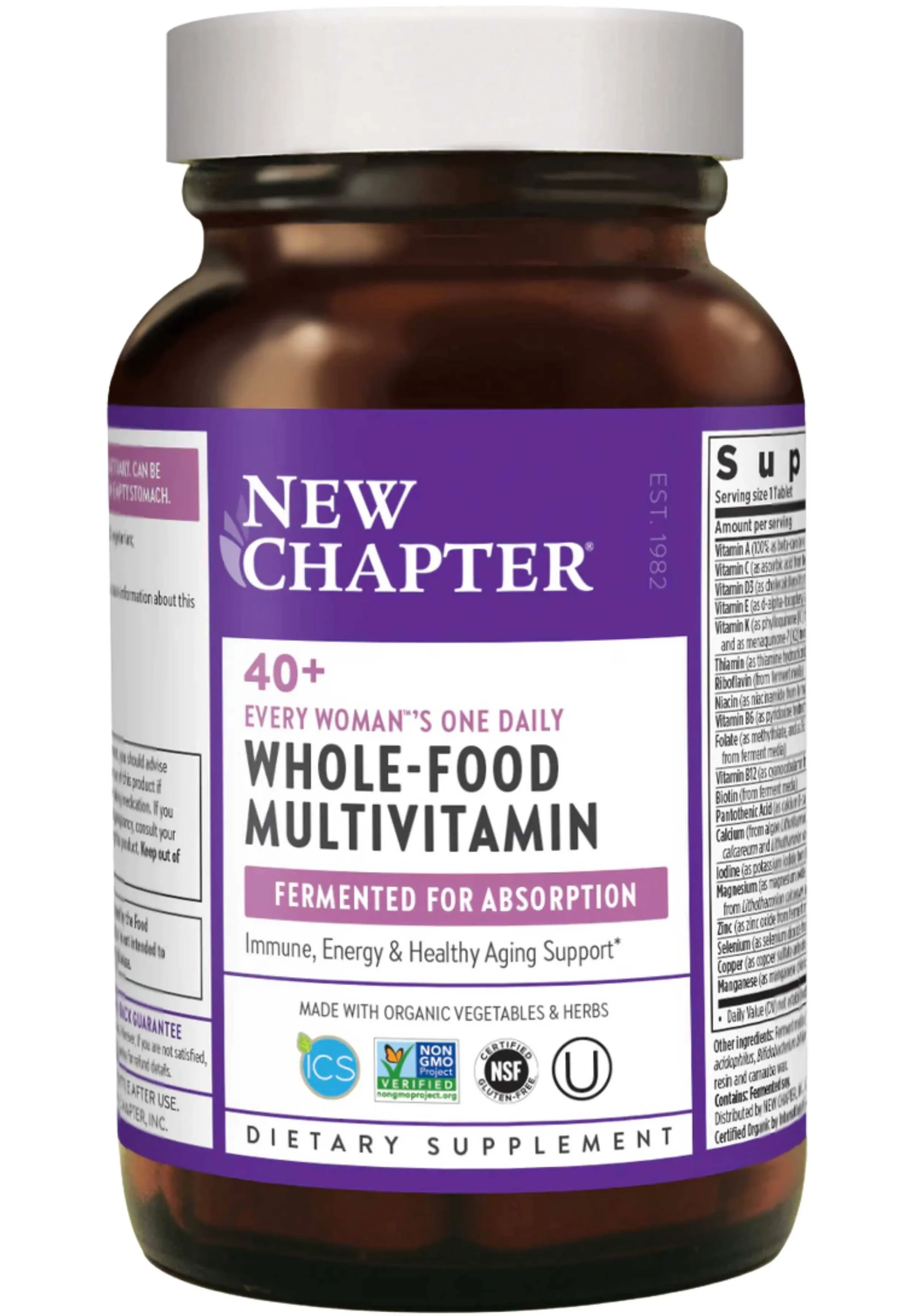 New Chapter Every Woman's One Daily, Multivitamins for Women, 30 Ct