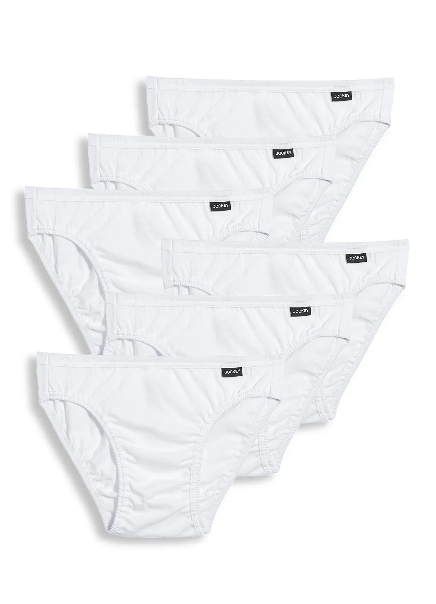 Jockey Men's Underwear Elance Bikini - 6 Pack