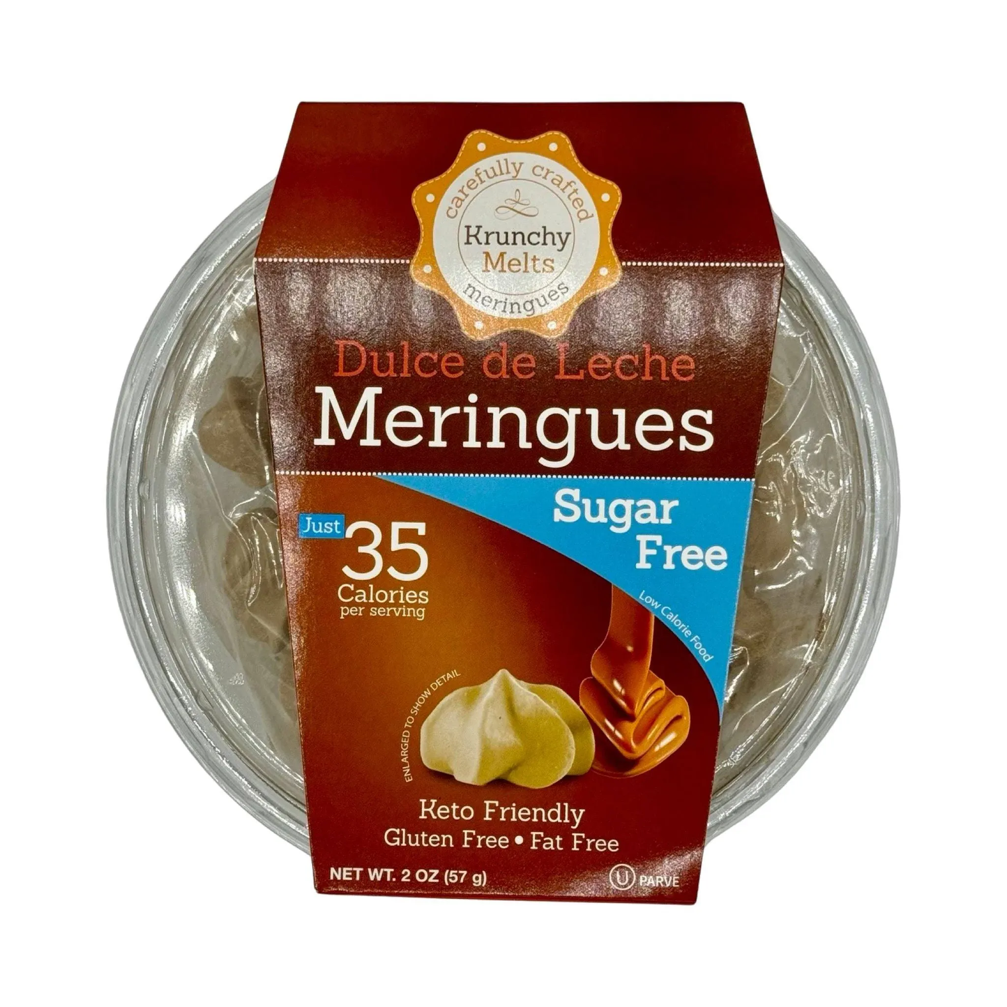 Krunchy Melts - Sugar Free Meringues - 57g