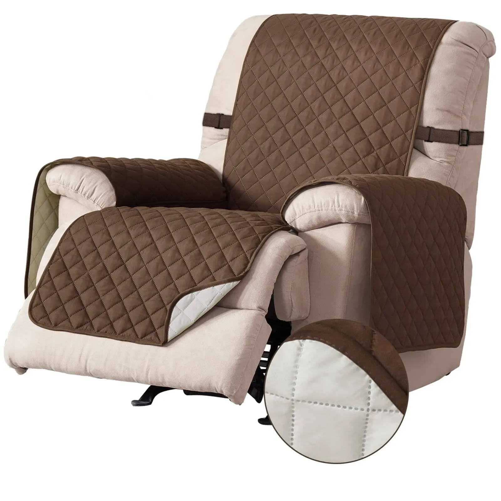 RHF Oversized Recliner Chair Covers for Reclining ChairÂ\xa0e: 21Recliner-Sma<wbr/>ll