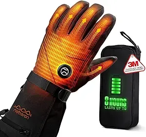 Heated Gloves for Men Women Rechargeable Battery Electric Heating Gloves Medium