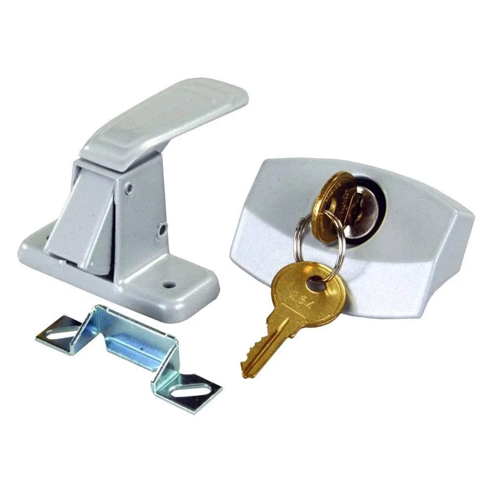 JR Products 10805 Silver Camper Door Latch NEW