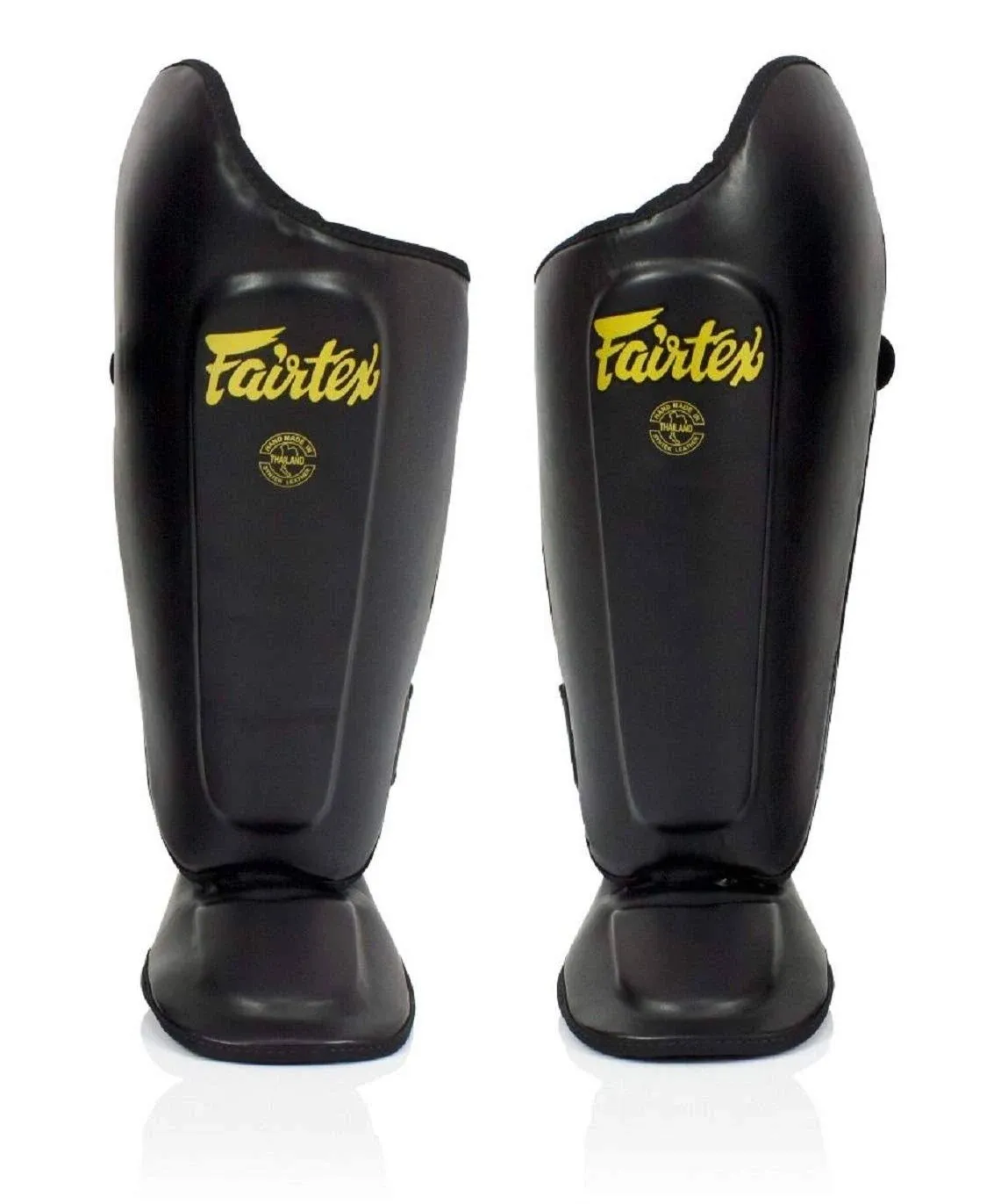 Fairtex SP8 Muay Thai Shin Guards Ultimate Shinguards, Large / Black