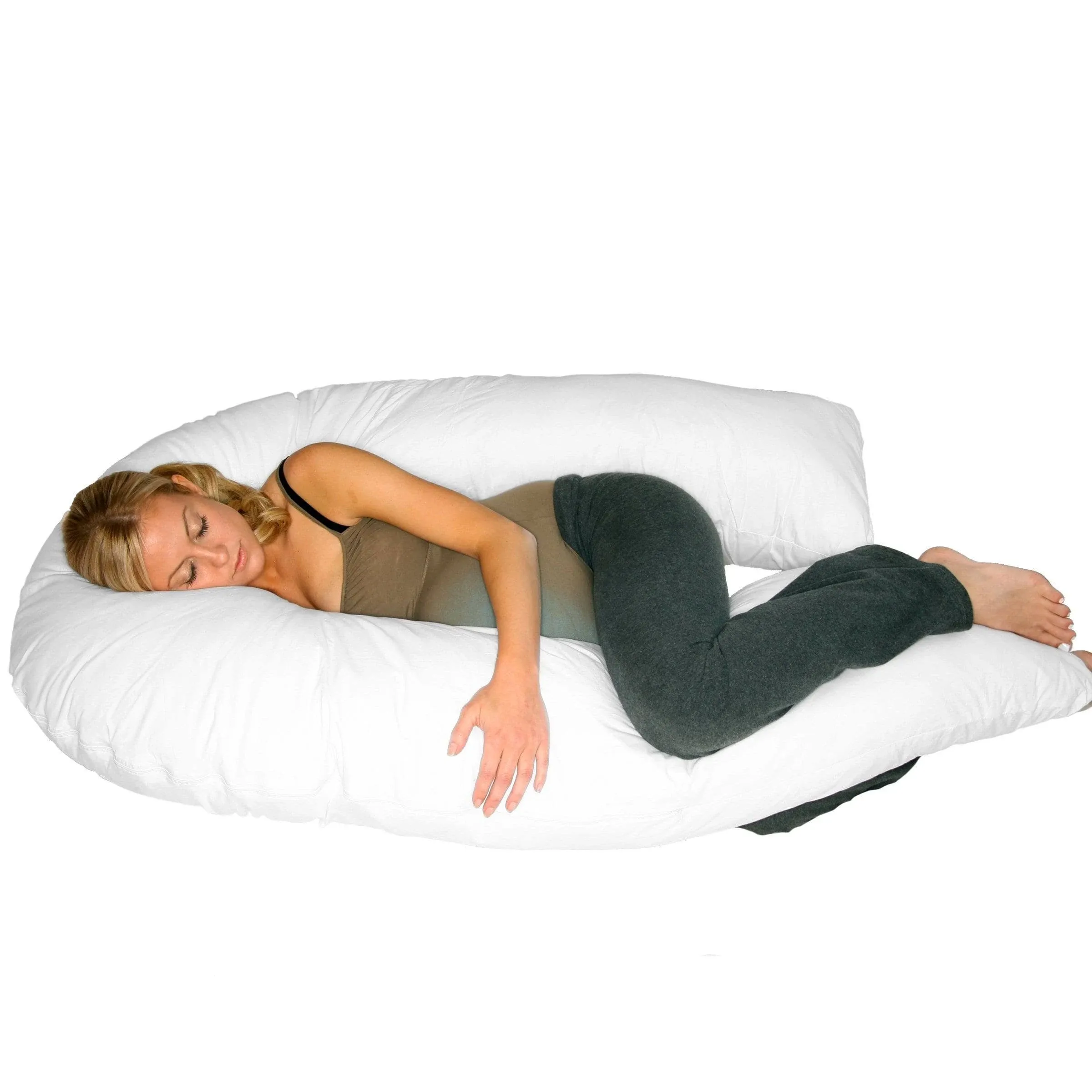 Deluxe Comfort U-Shaped Pregnancy Body Pillow