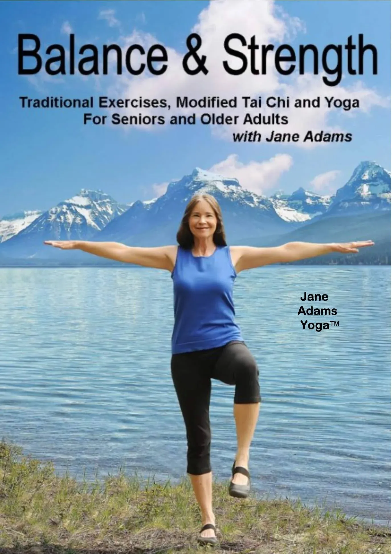 Balance &amp; Strength DVD Modified Tai Chi Yoga Seniors Fitness Elderly Jane Adams