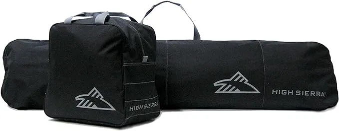 NEW DELUXE HIGH SIERRA SNOWBOARD SLEEVE/BAG &amp; BOOT BAG COMBO-COLOR CHOICES