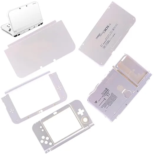 Deal4GO Full Housing Shell Case Kit Top & Bottom Faceplate Cover Middle LCD Frame ...