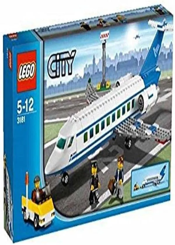 LEGO Passenger Plane 3181 (Discontinued by manufacturer)LEGO Passenger Plane 3181 (Discontinued by manufactu…