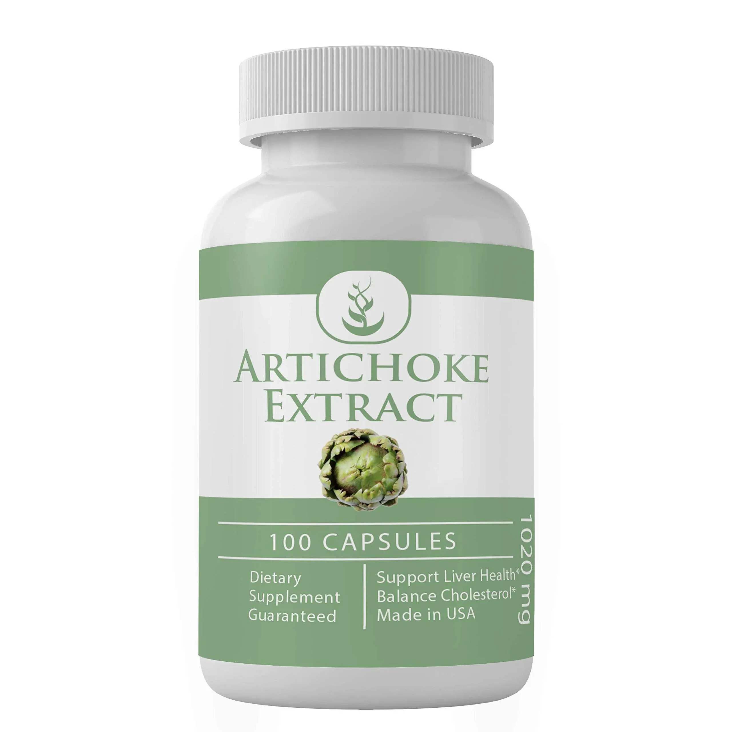 Artichoke Extract (100 Capsules) Always Pure, No Additives or Fillers, Lab Verif