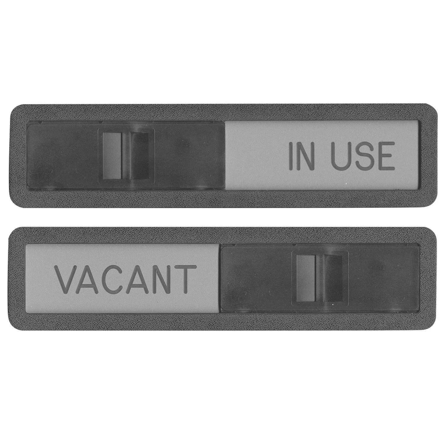 U.S. Stamp &amp; Sign, Slider Sign &#034;In Use/Vacant&#034;, Slide to Change, Door, Occupancy