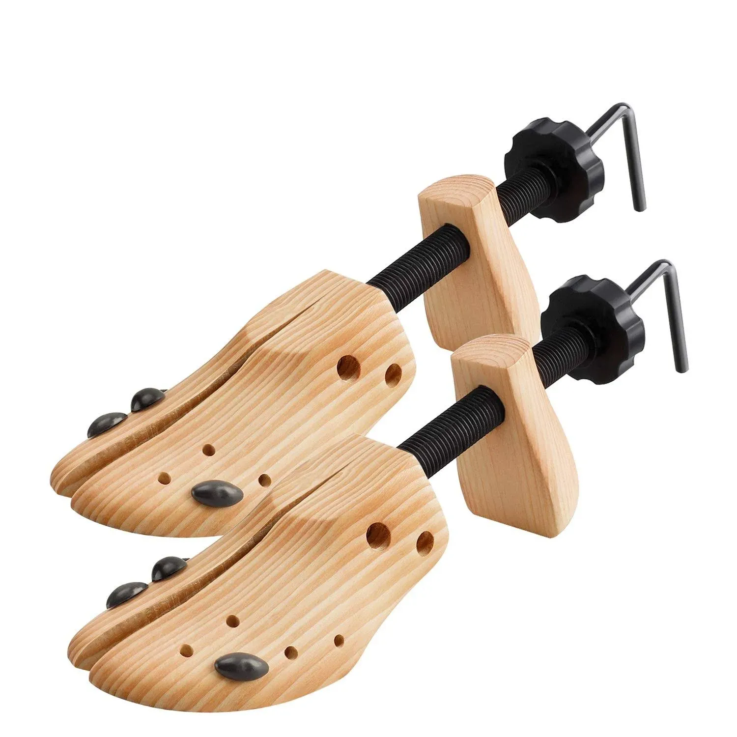 West Light 2 Way Cedar Shoe Trees Wooden Shoe Stretcher,Adju<wbr/>stable Large Size fo