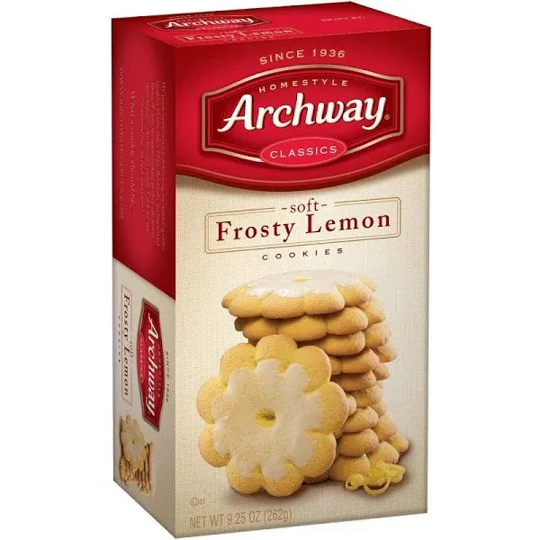 Archway Homestyle Cookies 1 Pack (Frosty Lemon 9.25Oz)