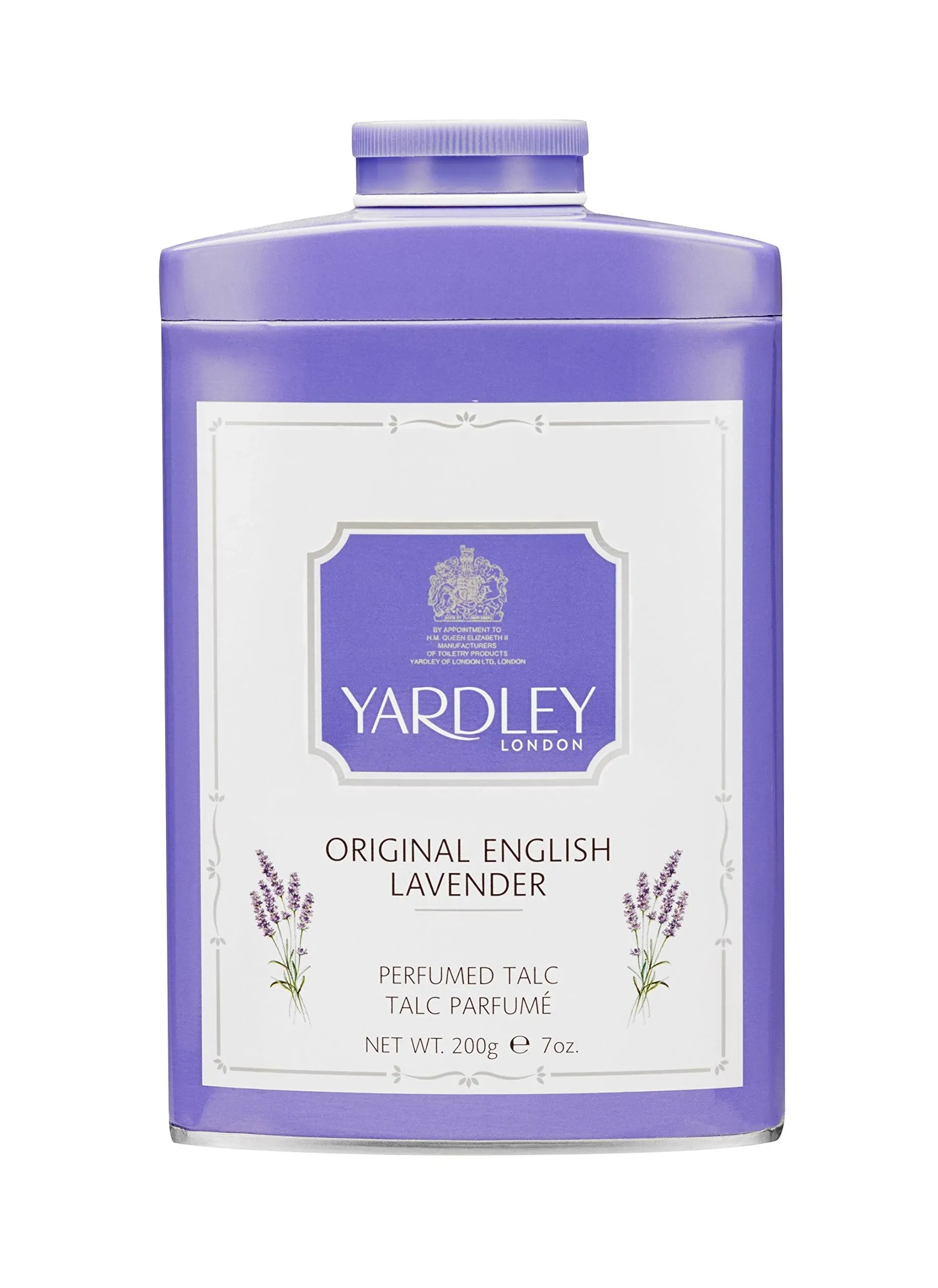 Yardley of London Original English Lavender Perfumed Talc for her 200g - 7oz