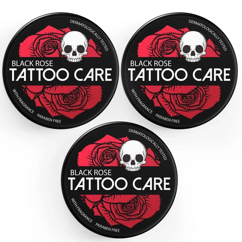 Tattoo Care Black Rose