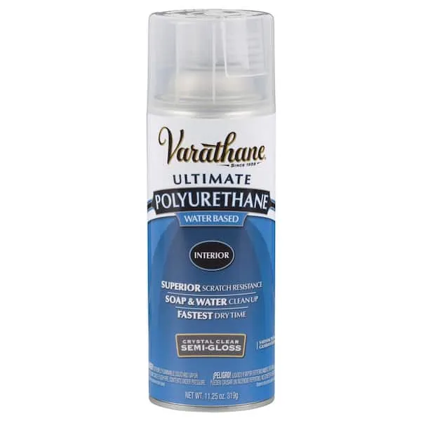 Rust-Oleum Varathane® Diamond Wood Finish® Interior Finish, Aerosol Can, 319 g, 340 g, Semi-Gloss - Can (Y200181)