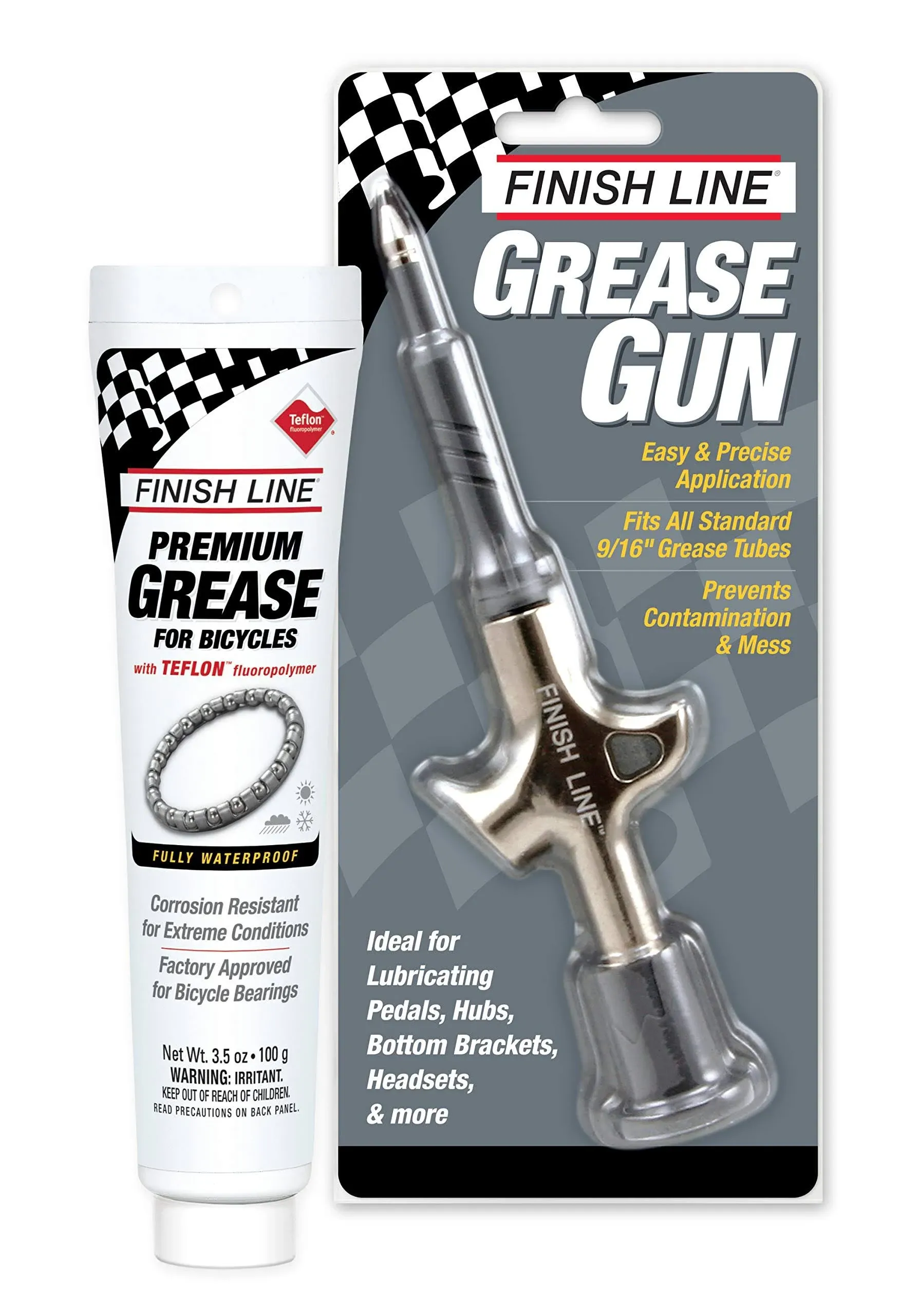 Finish Line Premium Grease, Grease Kit