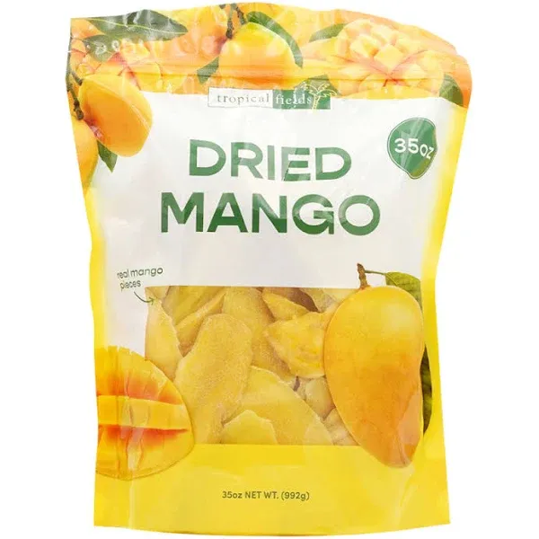 Tropical Fields Dried Real Mango 30 oz