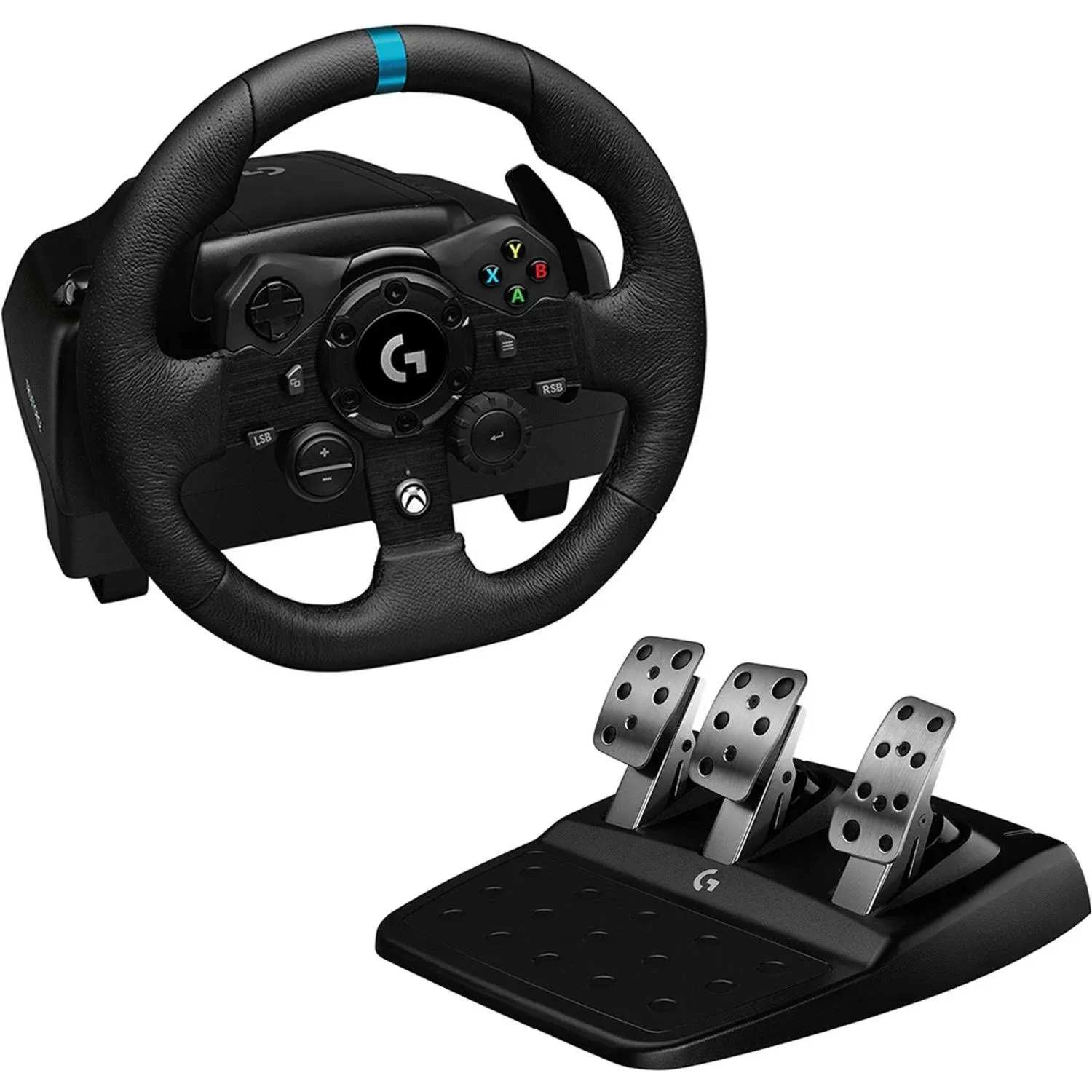 Logitech G923 Racing Wheel and Pedals for Xbox X|S Xbox One and PC