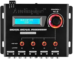 Audiopipe 1in 4 out Digital Signal Processor ADSP-CLEAN-4