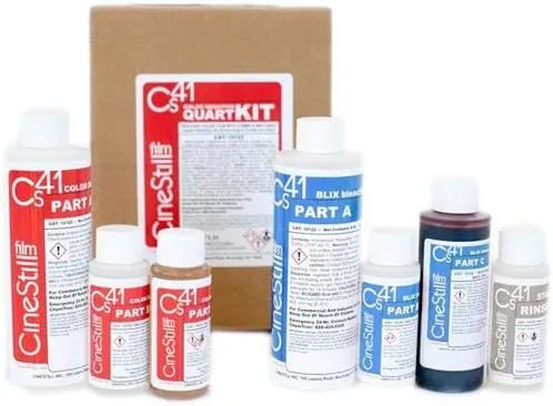 The proposed title is: CineStill CS41 Liquid Developing Quart Kit for Processing C-41 Color Negative Film