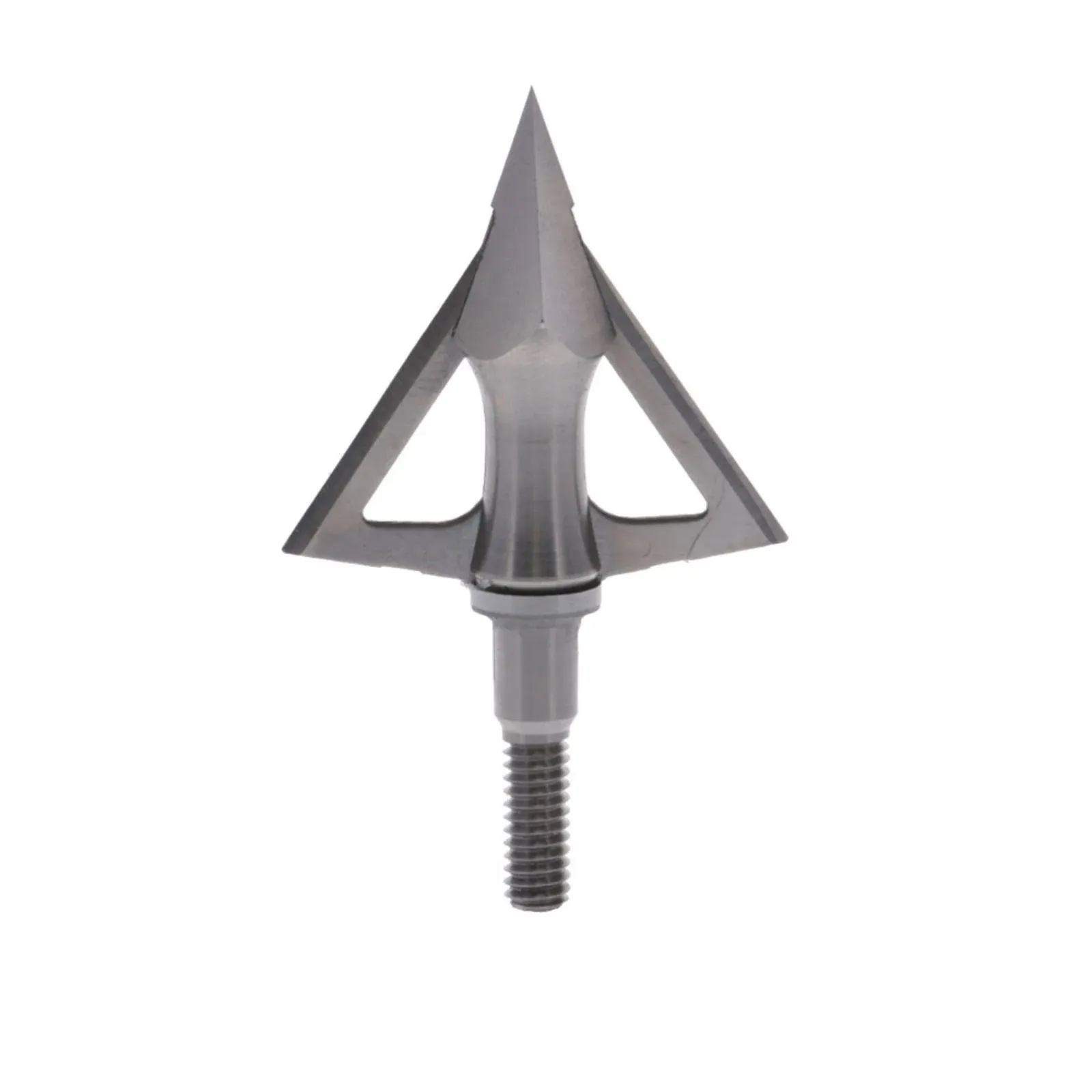 New Archery Products Endgame 2-Blade 100 Grain Titanium Razor-Sharp Fixed Blade Arrow Broadheads for Compound Bows/Crossbows - 3 Pack - Practice Blades Included