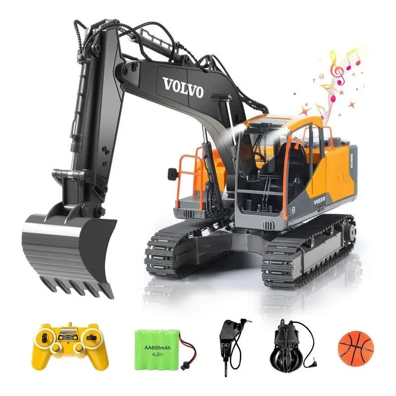 1/16  Rc Excavator DOUBLE E EC160E  Volvo