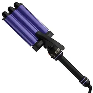 Hot Tools Pro Signature 3 Barrel Hair Waver | Long Lasting Waves (Jumbo Size)