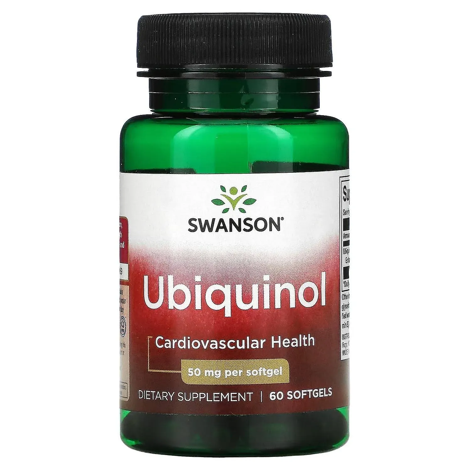 Swanson Ubiquinol 50mg 60 Softgels